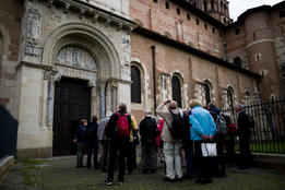 Toulouse, La porte Miègeville van Saint Sernin.