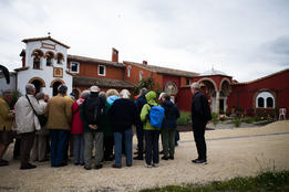 Bezoek aan de orthodoxe monastieke gemeenschap van Cantauque.